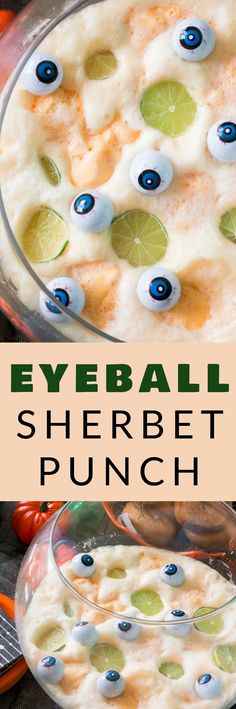 eyeball sherbet punch recipe with text overlay