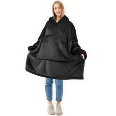 COMFORTABLE DESIGN: This sweatshirt blanket is made of microfiber and fleece fabric material that is exceptionally warm and is also reversible, lightweight, and hypoallergenic. MULTIFUNCTIONAL USE: The oversized blanket sweatshirt was designed for lounging around the house. but it is not restricted to just reading, watching TV at home, it's perfect for college sweatshirts outdoor stadium and indoor, sporting events, camping, the beach, just about anywhere. SUPER SOFT MATERIAL: Outstanding softne Beach Concert, Blanket Sweatshirt, Sports Event, Sweatshirt Blanket, Camping Beach, Oversized Blanket, Hoodie For Women, Sherpa Hoodie, Blanket Hoodie