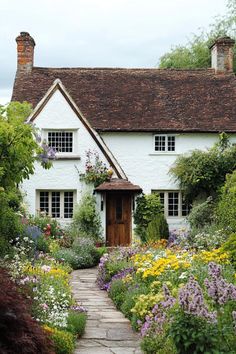 Charming cottage surrounded by vibrant garden. Explore the quirky charm, secret staircases, and unintentional labyrinths of British country houses, where historical oddities meet modern mishaps in the most delightful way.