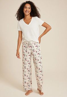 Snoopy Hacci Wide Leg Pajama Pants | maurices Wide Leg Pajama Pants, Snoopy Pajamas, Pajama Pants, Snoopy, Pajamas, Wide Leg, Pants, Trousers