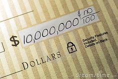 a close up of a check card with the numbers 1, 000, 000 and no dollars on it