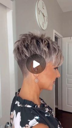 Spiky Haircut, Super Short Pixie, Short White Hair, Short Sassy Haircuts, Short Silver Hair, Short Hair Pixie Cuts