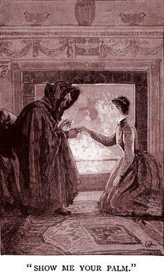 two women in evening dresses are touching each other's hands while standing near a fireplace