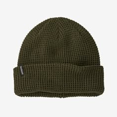 Our high-loft, lightweight SnowDrifter Beanie is soft to the touch and provides cozy warmth after a day in the mountains. Made in a Fair Trade Certified™ factory. | Patagonia SnowDrifter Beanie in Pine Needle Green - Winter Beanies - Recycled Polyester/Pfas Grunge Y2k Aesthetic, Patagonia Shop, Patagonia Beanie, Patagonia Hat, Winter Beanies, Knit Structure, Cheer Girl, Mohair Wool, Kids Outerwear