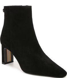 Sam Edelman Saige Suede Point Toe Dress Booties | Dillard's Suede Booties Outfit, Dress Booties, Booties Outfit, Quiet Luxury, Modern Lifestyle, Dillard's, Suede Booties, Contemporary Fashion, Sam Edelman