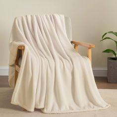 PRICES MAY VARY. 100% Polyester DOUBLE-SIDE FLUFFY FLEECE BLANKET: The flannel fleece fabric we choose is originally made from 100% polyester and brushed to create super softness on both sides, the throw is designed to be solid but elegant. VERSATILE USAGES: Enjoy your rest time with BEDELITE Flannel Fleece Blankets while watching TV series on couch, especially on chilly nights - As a perfect companion while having a comfy nap in your work with our super cozy blanket - A must-have for camping or Square Living Room Table, Living Room Center, Beige Throws, Bed Luxury, Wood Cocktail Table, Rest Time, White Throw Blanket, Fuzzy Blanket, White Throw