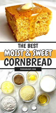 the best cornbread recipe is made with fresh ingredients and ready to be eaten