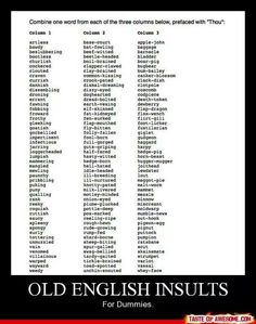 an old english instructions for dummies with the words,'compiles from each