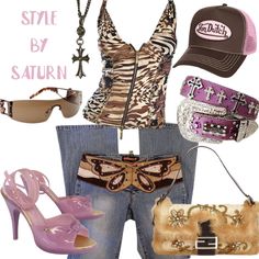 2000s Bimbocore Outfits, Gyaru Fashion Summer, Art Style Inspo, Pinterest Sketches, Trendy Outfit Ideas