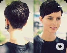 Pixie Cut Back View, Pixie Cut Back, Pixie Haircut Back View, Fine Hair Pixie, Asymmetrical Pixie Haircut, Haircut Back View, Fine Hair Pixie Cut, Haircut Back, Cute Pixie Haircuts