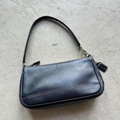 *In great condition *Minor, normal wear on leather, barely noticeable, refer to photos *Zipper works great *Perfect mini bag *Great size, can fit your essentials *Great color, can go with any outfit *Clean interior *Message us any questions 9L x 5H x 2.25W Height w/ strap: 11.25 in Y2k Shoulder Bag, Black Leather Shoulder Bag, Black Leather Bag, Shoulder Bag Black, Black Leather Bags, Coach Leather, Women Accessories Bags, Coach Purses, Purses And Handbags