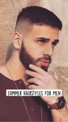 Skin Fade Pompadour, Combover Hairstyles, Short Hair With Beard, Short Fade Haircut, High Skin Fade, Beard Hairstyle