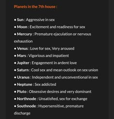 the zodiac sign for planets in the 7th house