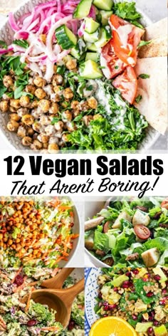 12 vegan salads that aren't boring to eat in the summertime