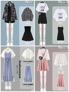 Korean Outfit Street Styles, Model Outfit, Concept Clothing, Fashion Drawing Dresses, Anime Inspired Outfits, Trendy Dress Outfits, Korean Girl Fashion, Easy Trendy Outfits, Fashion Design Sketches