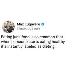 Nutrition Memes Truths, Max Lugavere, Food Junk, Cute Text Messages, Commonplace Book, Social Post, Heath And Fitness, Health And Wellness Coach