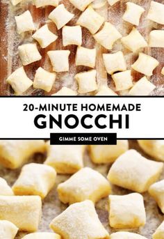 homemade gnocchi recipe with the title overlay