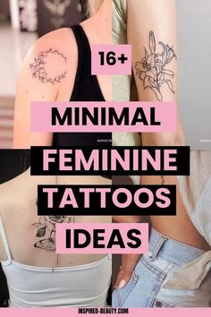 Looking for elegant and trendy tattoo ideas? From beautiful butterfly tattoos to intricate mandala designs, these tattoos are perfect for women who love creative and stylish art. Explore meaningful placements like wrists, ankles, or collarbones and find the design that suits your vibe! #tattoosforwomen #trendyink #delicatetattoos #tattootrends #femalestyle #tattooideas #femaletattoos #minimalisttattoos #floraltattoos #tattooinspiration Womens Tattoos Small Unique, Minimal Feminine Tattoo, Single Tattoos Woman, Basic Tattoos For Women, Tattoo Ideas Female Dainty, Female Line Art Tattoo, Feminine Empowerment Tattoos, Fine Line Women Tattoo, Independent Women Tattoos