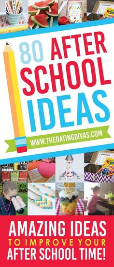 an advertisement for the back to school sale with images of different items and words on it