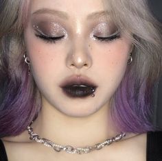 Artsy Makeup, Bold Makeup Looks, Ethereal Makeup, Eye Makeup Art, Grunge Makeup, Asian Makeup, Makeup Designs