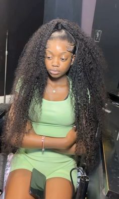 Birthday Hairstyles, Hair Techniques, Frontal Wigs, Hair Looks, Cute Hairstyles, Hair Inspo, Wig Hairstyles, Natural Hair Styles