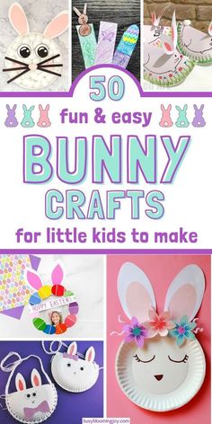 some bunny crafts for kids to make