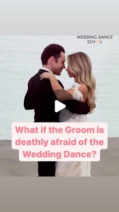 WeddingDance.net on Instagram: "There IS a solution👆Step-LESS Wedding Dance😉Yep, that’s a thing😜Follow us for more tips! #firstdance #weddingdance #weddingdress #weddingweekends #wedding #groom #bride #dance #love #weddingtips #weddingdanceinspo" First Wedding Dance, Bride Dance, Bride Groom Dancing, Wedding Dances, Gettin Hitched, Wedding Dance, Wedding Groom, First Dance