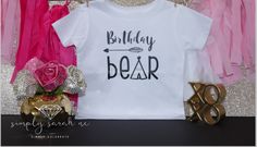 Birthday Bear, Birthday Shirt, 1st Birthday, Baby Bear, Brother Bear,  Sister Bear Shirt, Mama Bear Shirt, Bear Cub, Boy Mom, Mommy and Me, - pinned by pin4etsy.com Birthday Bear