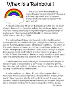 an image of a rainbow with the text what is a rainbow?