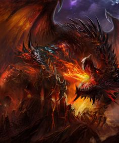 Dragon Family, Dragon Artwork, Black Dragon, Dungeons And Dragons, Cool Stuff, Concept Art, Movie Posters