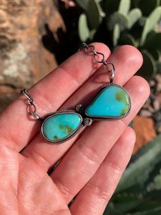 The Isles Turquoise Necklace, 4-Necklaces-Calli Co., Turquoise and Silver Jewelry, Native American Handmade, Zuni Tribe, Navajo Tribe, Brock Texas Country Stuff, Jewelry Antique, Jewelry Projects, Link Chain, Happy Valentine, Handcrafted Jewelry, Antique Jewelry, Turquoise Necklace, Jewelry Accessories