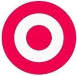 a red and white circle with the letter o in it's center on a white background