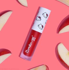 Pucker up and deliciously hydrate your lips with The Crème Shop x Hello Kitty luscious lip oil for fruity, juicy lips. Moisturizing, jelly formula for an ultra-soft and smooth pout.Apple Flavored (Tinted) - Sheer red, like Hello Kitty's signature bowBENEFITS✓Jojoba Oil - Nourishing vitamins and minerals help restore supple lips.✓ Vitamin E - Ultra-moisturizing. Promotes cell turnover and regeneration.GOOD TO KNOWThis product is: Cruelty-Free, Paraben-Free, Sulfate-Free, & Made With Love.MADE IN The Crème Shop, Kitty Kisses, The Creme Shop, Creme Shop, Juicy Lips, Hello Kitty Items, Makeup Items, Makati