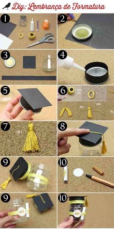 how to make a graduation cap out of paper