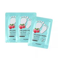 Tonymoly I'm Lovely Peach Foot Mask - 3pk : Target Foot Mask, Hydrating Mask, Tony Moly, Foot Care, Body Health, Health Care, Target, Mask, Health