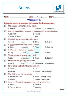 an english worksheet with words and pictures