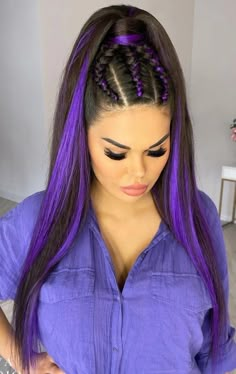 Fun Hair Extension Ideas, Hip Hop Hairstyles Dancers, Edc Hairstyles, Diy Hair Extensions, Easy Hairstyles For Thick Hair, Kanekalon Hairstyles