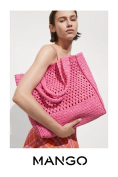 Take advantage of the best discount of the year with Black Friday, Large, Natural fiber fabric, Shopper style, Short strap, Shoulder strap, Unclosed Diy Crochet Bag, Fibre And Fabric, Natural Fibre, Crochet Tote, Crochet Skirt, Simple Bags, Crochet Bag Pattern, Crochet Bags, Shopper Tote