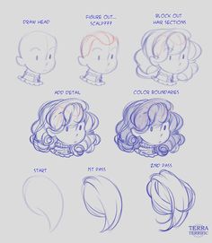 Webtoon Canvas, Tips For Drawing, Animation Drawing Sketches, How To Draw Anime, Drawing Hair Tutorial, Drawing Hair, Hair Sketch, Manga Drawing Tutorials, Draw Anime