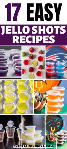 17 Of The Best Jello Shot Flavors (By Color) | Blue Jello Shots Red And Yellow Jello Shots, Black Jello Shots, Easy Jello Shot Recipes, Yummy Jello Shots, Jello Shots Recipes, Hello Shots, Pink Jello