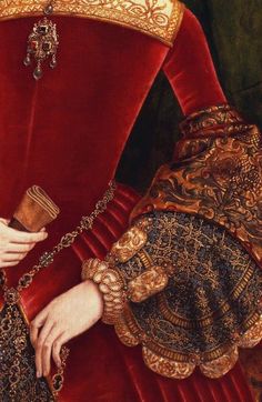 Tudor Paintings, 16th Century Clothing, Tudor Fashion, Lady Macbeth, Art Details, Portrait Of A Woman, Medieval Clothing, Clothing Details, Romantic Art