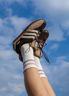 The all-purpose vintage stripe crew sock is the newest addition to Votta's line-up. An homage to the iconic 70's fashion trend, accentuate your active lifestyle with a retro striped design and vintage feels. Our careful blend of lush combed cotton, polyester, elastane, and nylon is designed to keep your feet dry, cool, and comfortable. Available in a multitude of color combinations. Sock Photoshoot, Socks Photoshoot, Socks Photography, Stripe Socks, Crew Sock, Striped Socks, Beach Photoshoot, Photography Pictures, Cool Socks