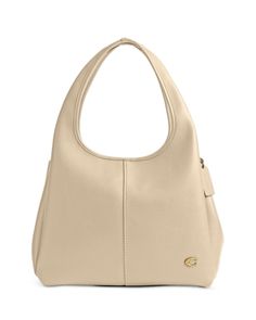 Coach Lana Pebbled Leather Shoulder Bag Polished Pebble, Signature Hardware, Purse Accessories, Leather Design, Pebbled Leather, Coach Bags, Leather Shoulder Bag, Makeup Bag, Bags Handbags