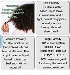 Good hair advice Low Porosity Hair, High Porosity Hair, Low Porosity, Low Porosity Hair Products, Hair Porosity