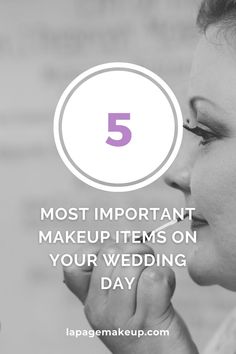 Blog post on lapagemakeup.com, "5 Most Important Makeup Items On Your Wedding Day". Bridal Hair Updo With Veil, Bridal Makeup For Green Eyes, Bridal Makeup For Blue Eyes, Wedding Makeup For Blue Eyes, Bridal Hair Half Up, Bridal Hair Down, Bridal Trial, Bridal Shower Gifts For Bride, Bridal Hair Veil