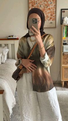 #fits #outfits #style #oversized #like #hijab #like Summer Hijab Outfits, Summer Hijabi, Pashmina Inner, Hijab Outfit Summer, Modern Hijab, Modesty Outfits, Hijab Trends