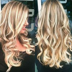 Beachy Blonde, Balayage Blond, Long Curly Wig, Long Blonde, Hair Color And Cut, Long Blonde Hair, Long Wigs, Hair Envy, Blonde Color