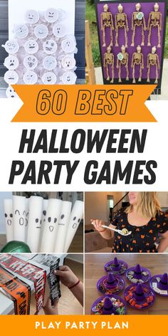 the best halloween party games for kids and adults to play in their home or office