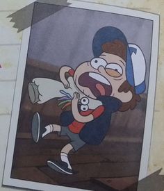 an old photo of a cartoon character holding a baseball bat and wearing a hat with his mouth open