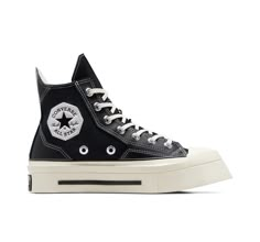 The premium Chuck 70 gets an unexpected update with an angular take on iconic Chuck Taylor DNA. Converse Chuck 70 De Luxe Squared Canvas In Black, Size 6 (M) / 8 (W) Square Shoes, Converse High Top, Converse Shop, All Stars Converse, Converse Chuck 70, Chuck 70, Square Canvas, Unisex Shoes, Converse High